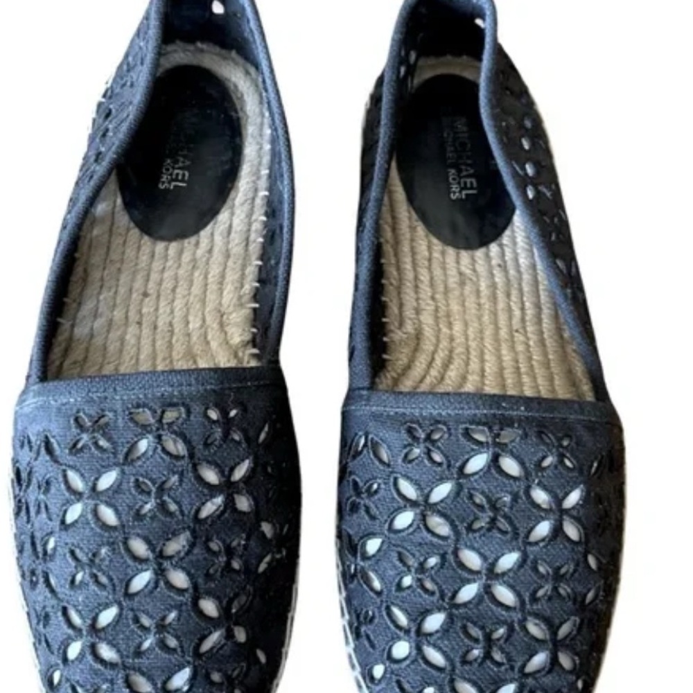 Michael Kors Women's Black Espadrille Shoes